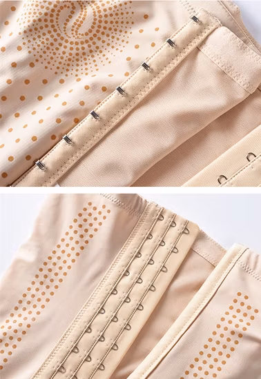 Cinto feminino personalizado com íon negativo ajustável, sem costura, emagrecimento, controle de barriga, modelador de cintura com pedras de energia